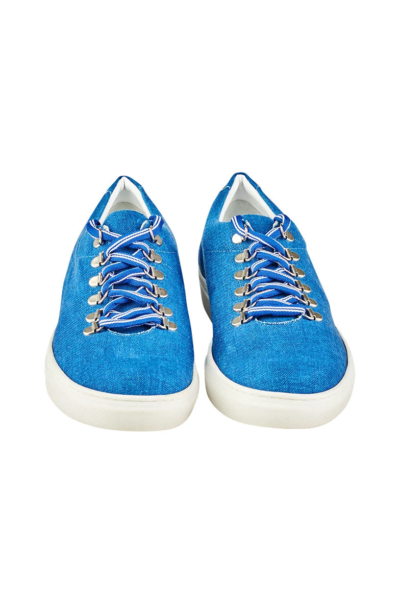 Blaudruck-Sneaker