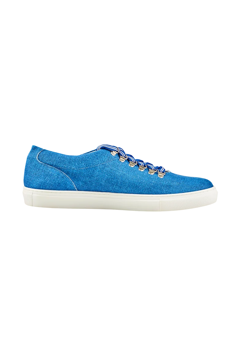 Blaudruck-Sneaker