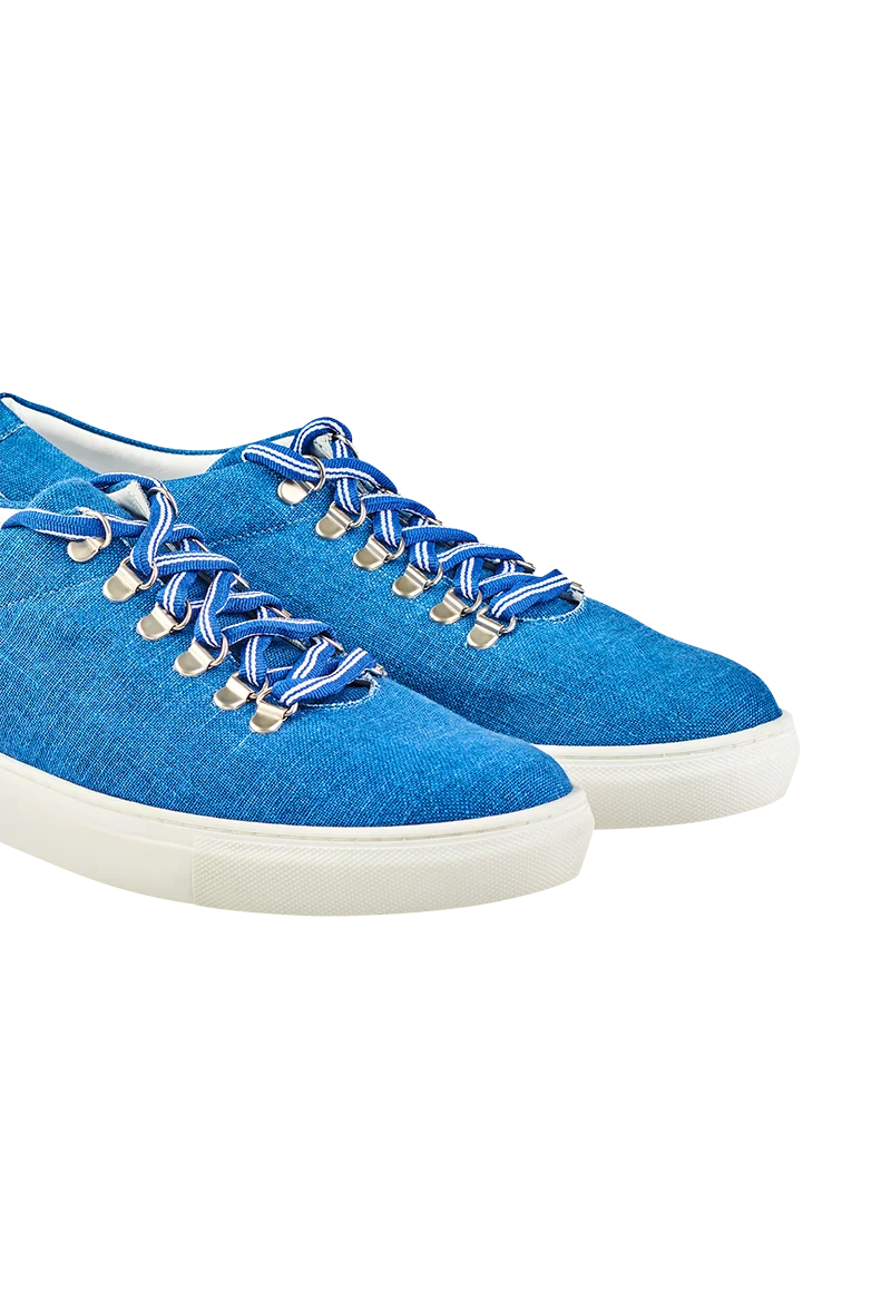 Blaudruck-Sneaker