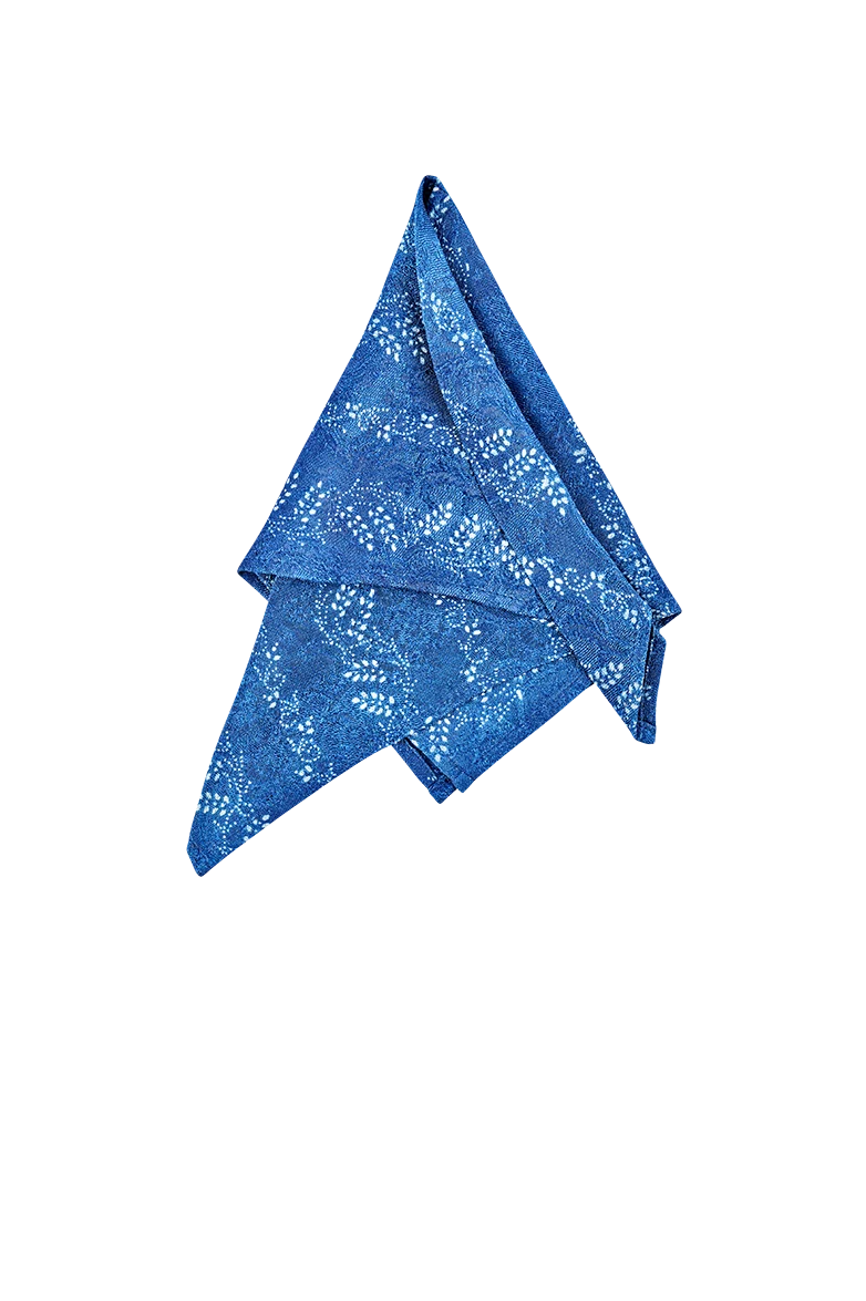 Blaudruck-Stecktuch