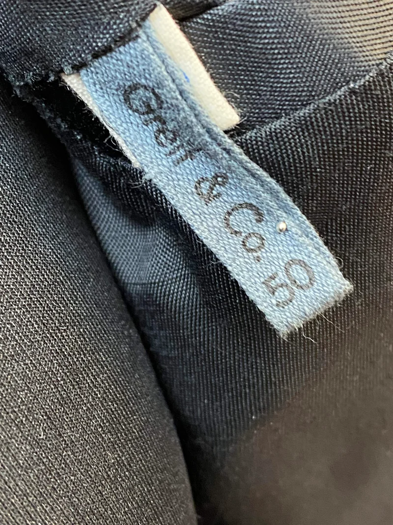 Uniformjacke - Vintage - Marine Stil – dunkelblau - Goldknöpfen