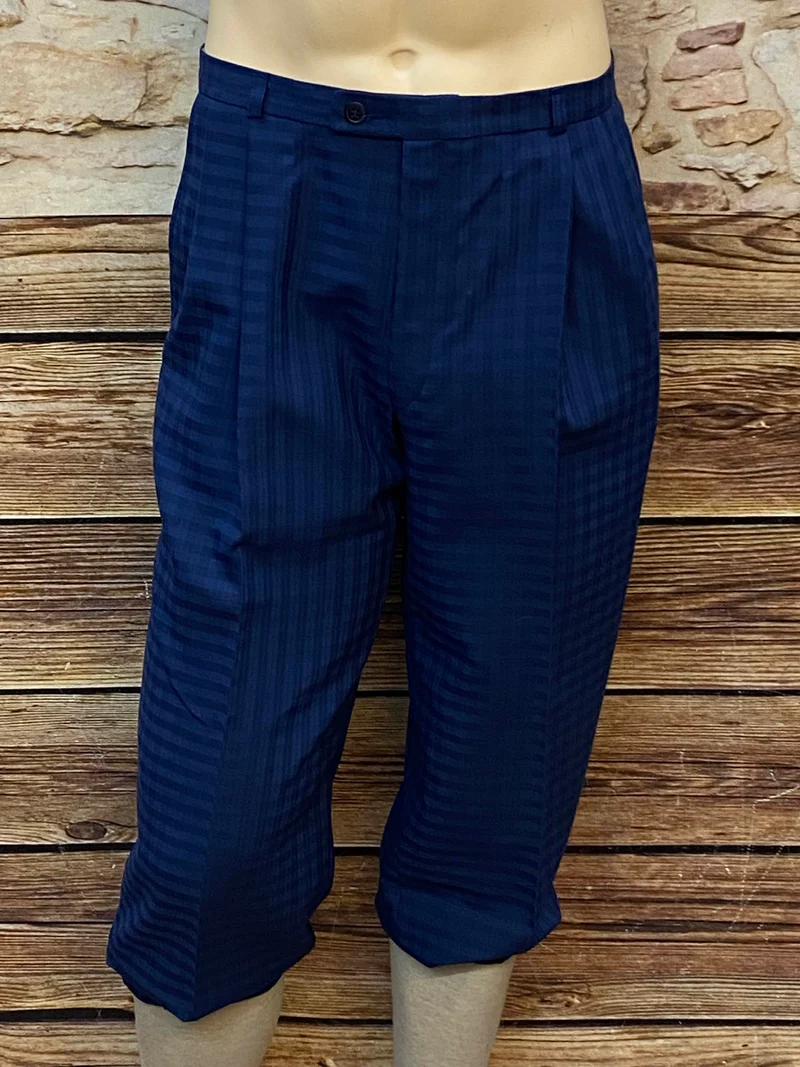 Knickerbocker Hose britischer 1920er-Jahre-Stil – blau – Größe 48
