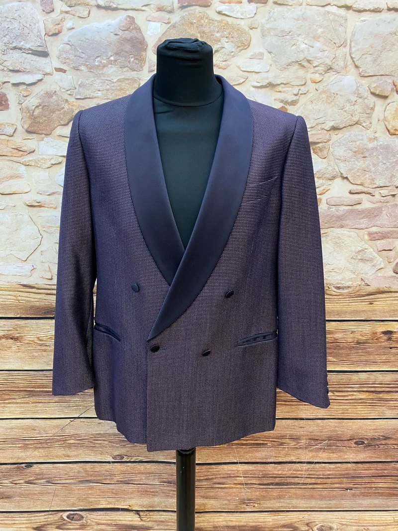 Smokingjacke - Schalkragen – Gr. 50