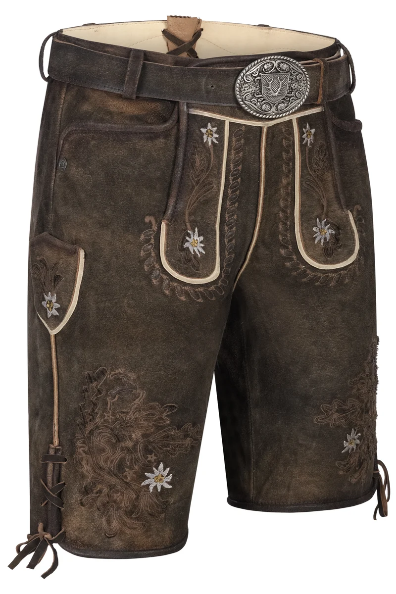 Herren LEDERHOSE Leny - Krüger Buam - 962071-000-0076