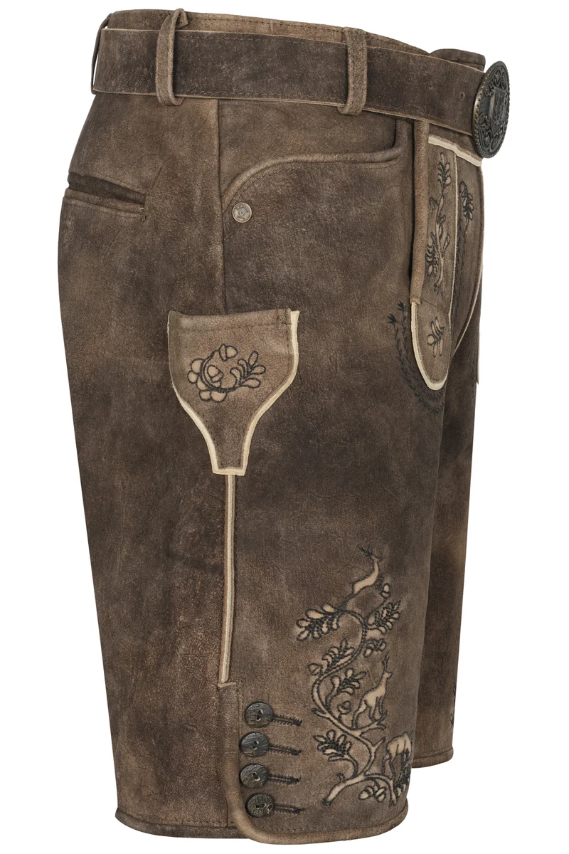 Herren LEDERHOSE Mischa - Krüger Buam - 962271-000-0076