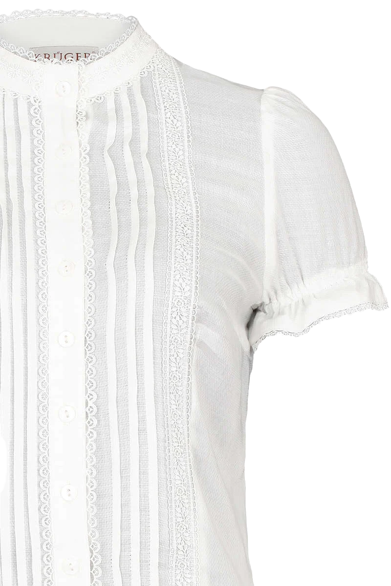 Damen Kurzarm Bluse