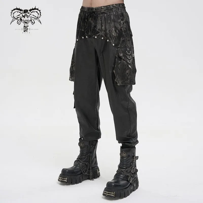 Gothic Tie-dyed Splice Joggerhose für Herren