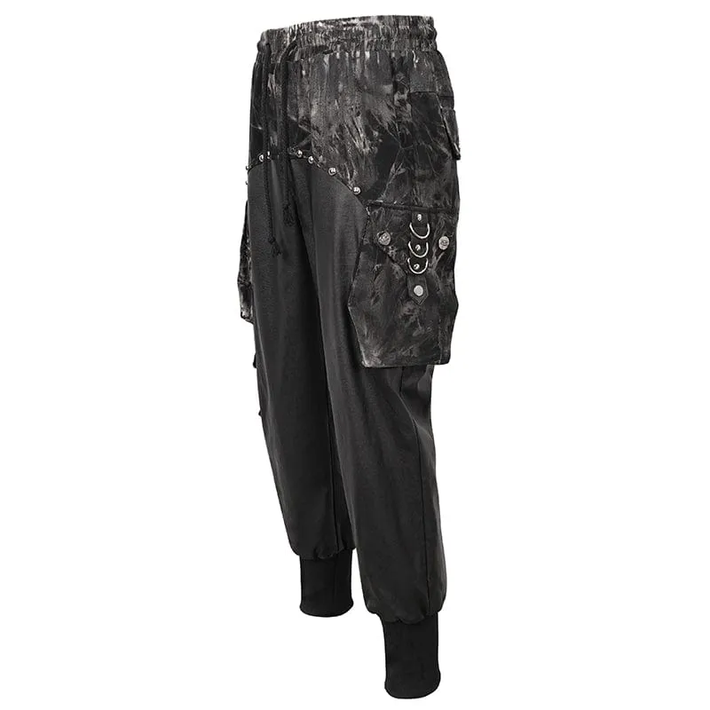 Gothic Tie-dyed Splice Joggerhose für Herren