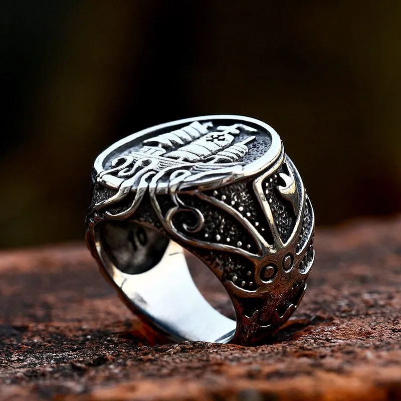 Punk-Segelboot-Ring für Herren