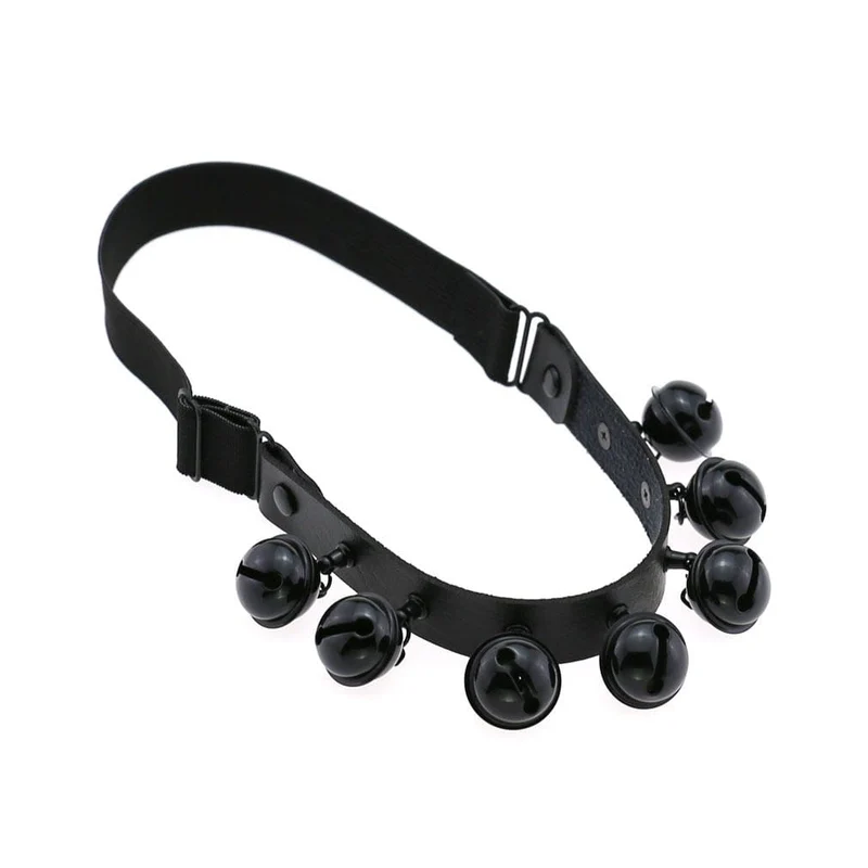 Punk-Strumpfband mit mehreren Glöckchen für Damen