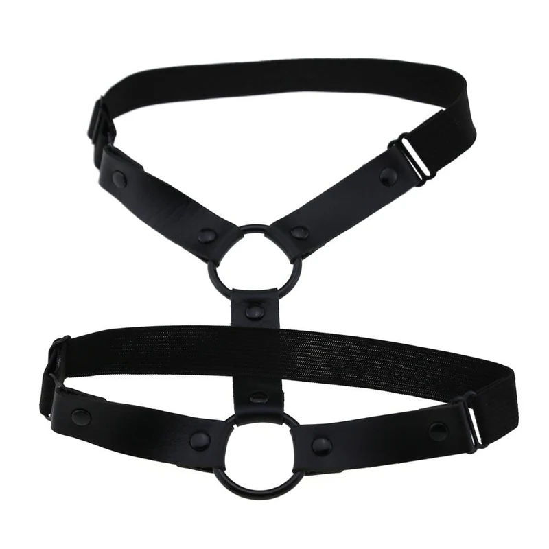 Elastisches Bistratal-Strumpfband für Damen im Punk-Stil