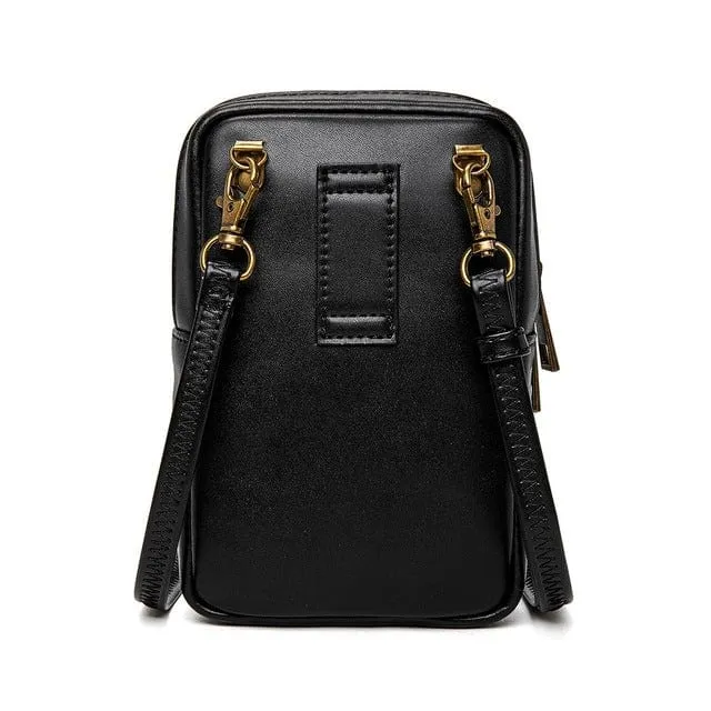 Steampunk-Schädel-quadratische Mini-Tasche