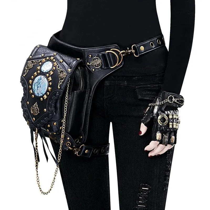 Steampunk Niet verkettete Wasit Bag