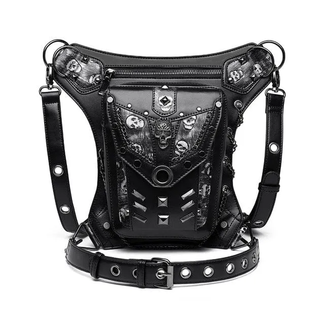 Steampunk Mehrzweck-Nieten-Tasche