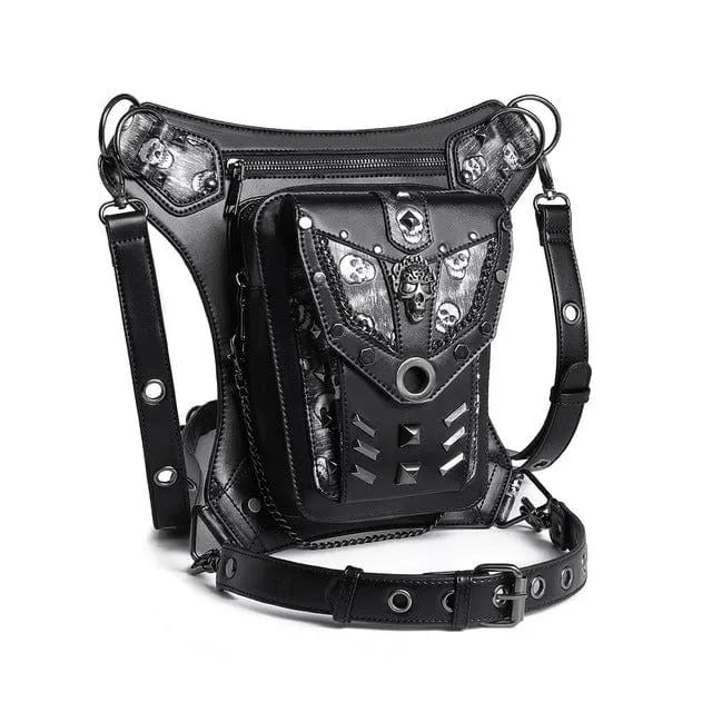 Steampunk Mehrzweck-Nieten-Tasche