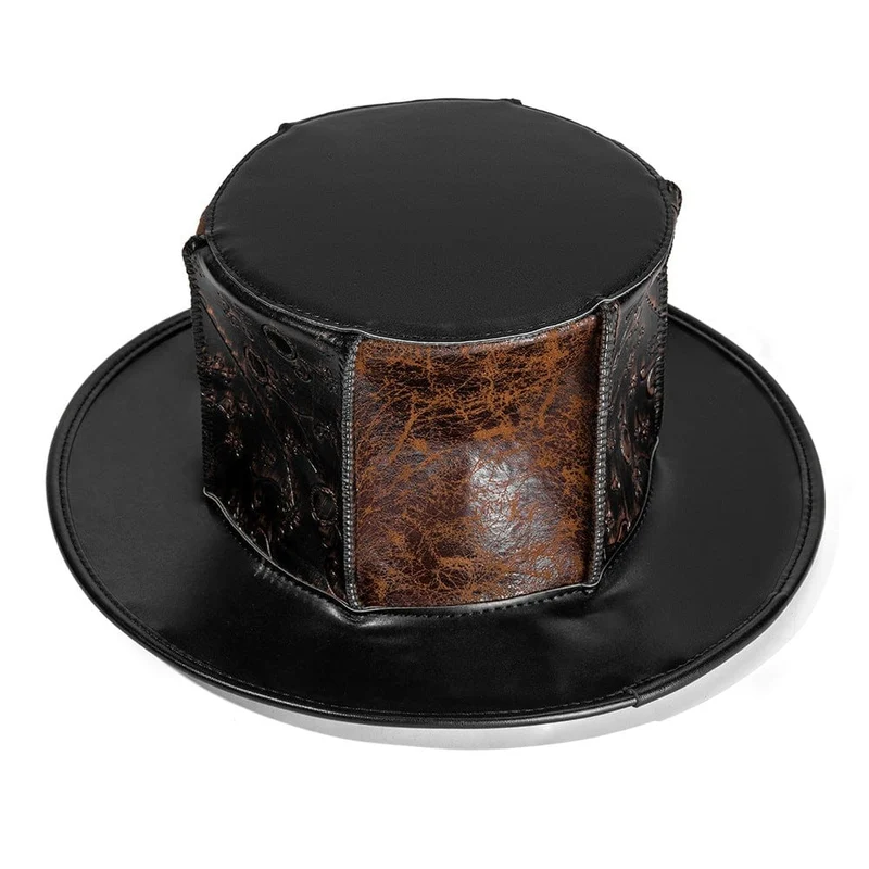 Herren Steampunk Distress Splice Hut