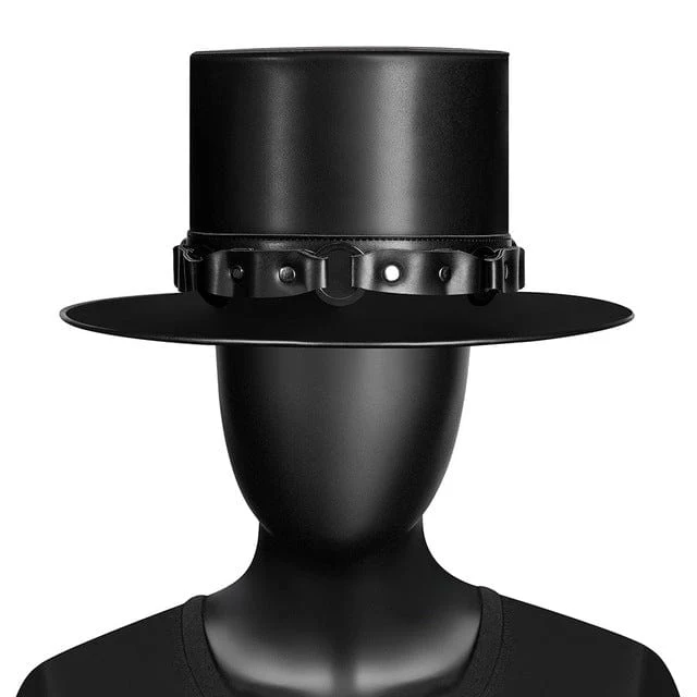 Herren Steampunk Schnallen Splice Hut