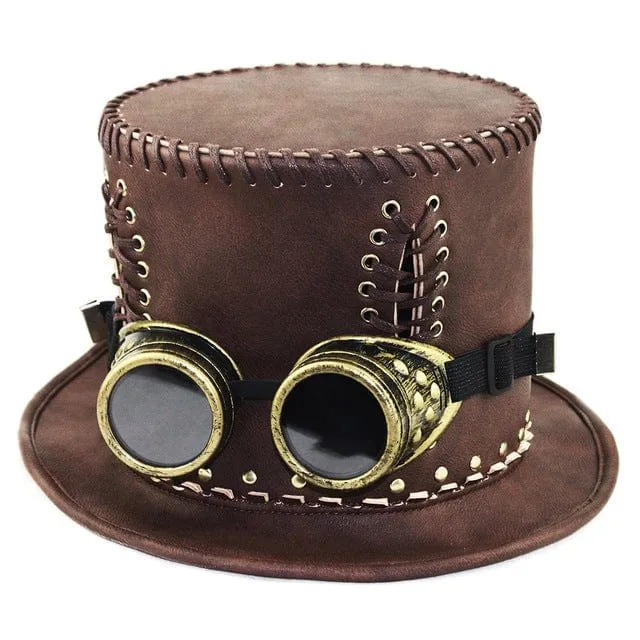 Steampunk-Nahthut für Herren