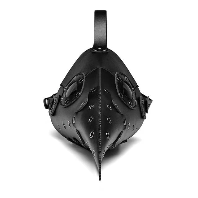 Steampunk-Nagelspleiß-Maske mit langem Schnabel