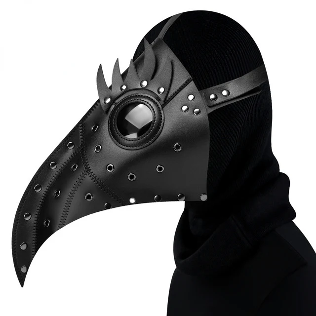 Steampunk Wing Hooked Beak Maske