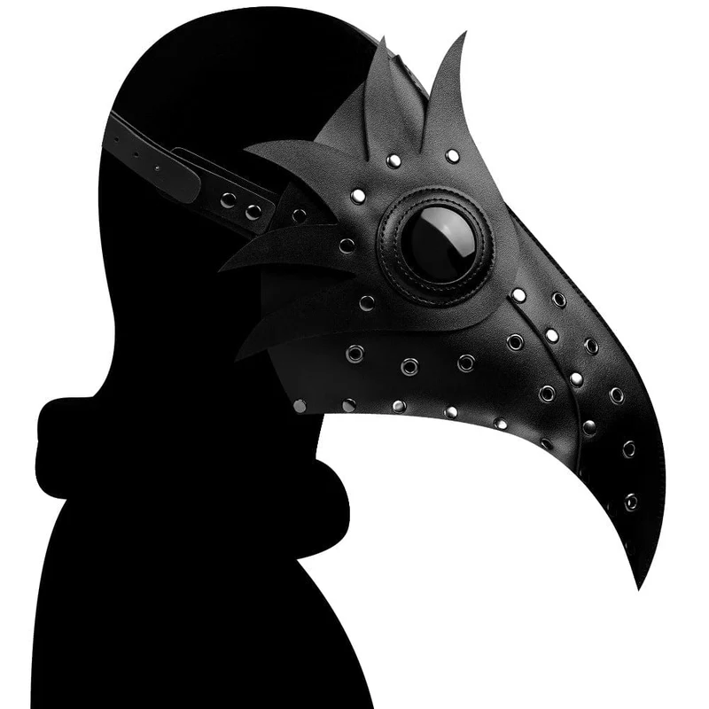 Steampunk Ausgeschnittene Flügelschnabelmaske