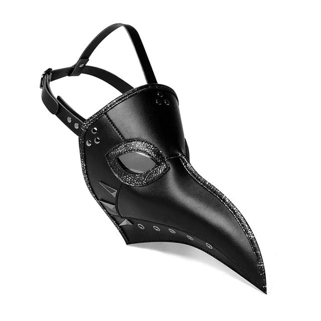 Steampunk Nieten Langer Schnabel Cosplay Schnabel