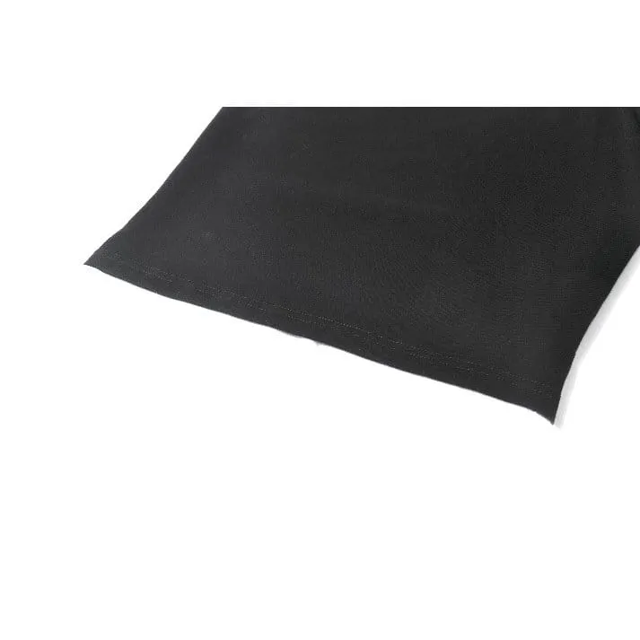 Gothic-Tanktop für Damen mit mehrlagigen Schnallenriemen, Spitzenapplikationen