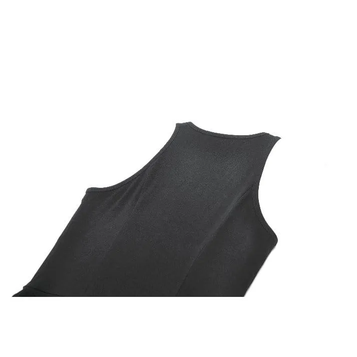 Gothic-Kurzkleid für Damen mit tiefem Ausschnitt und Schnürung