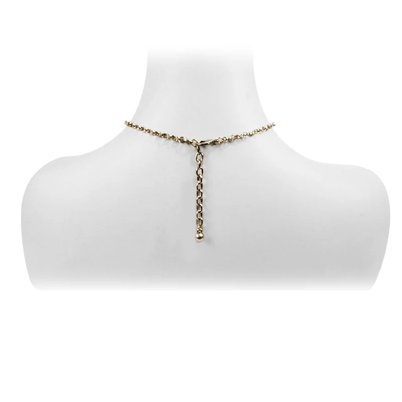Übertriebene Steampunk-Edelstein-Halsketten für Damen