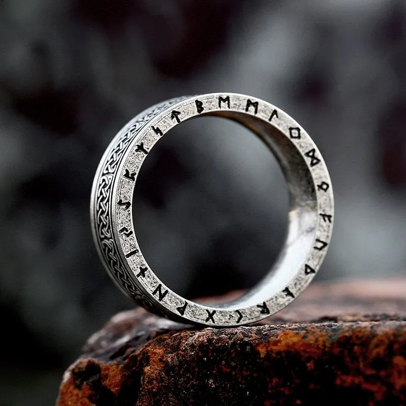 Keltischer Punk-Knotenring für Herren
