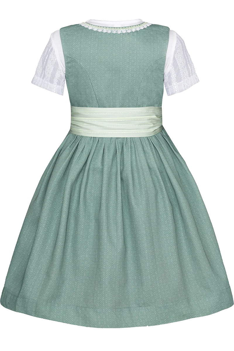 Kinder-Baumwolldirndl mit Bluse