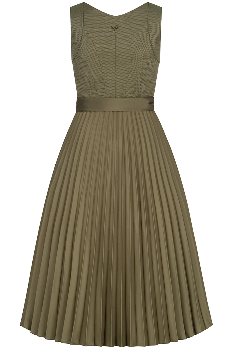 Midi-Dirndl mit Plisseerock
