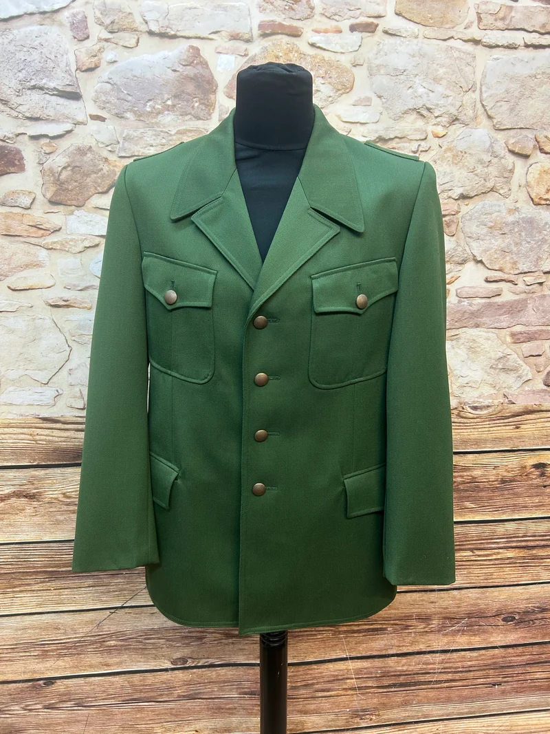 Uniformjacke - Vintage - grün