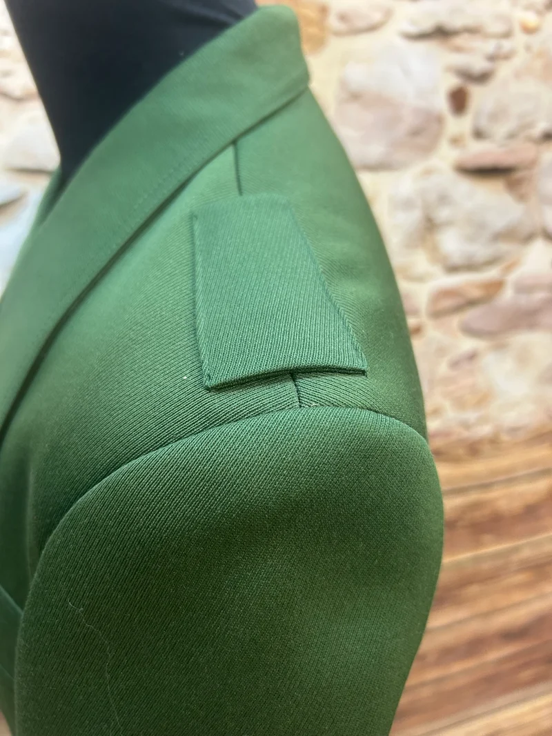 Uniformjacke - Vintage - grün