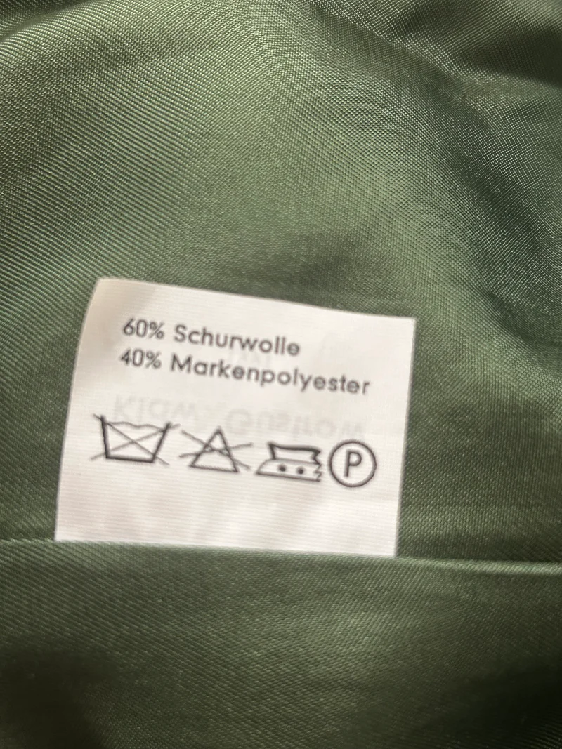 Uniformjacke - Vintage - grün