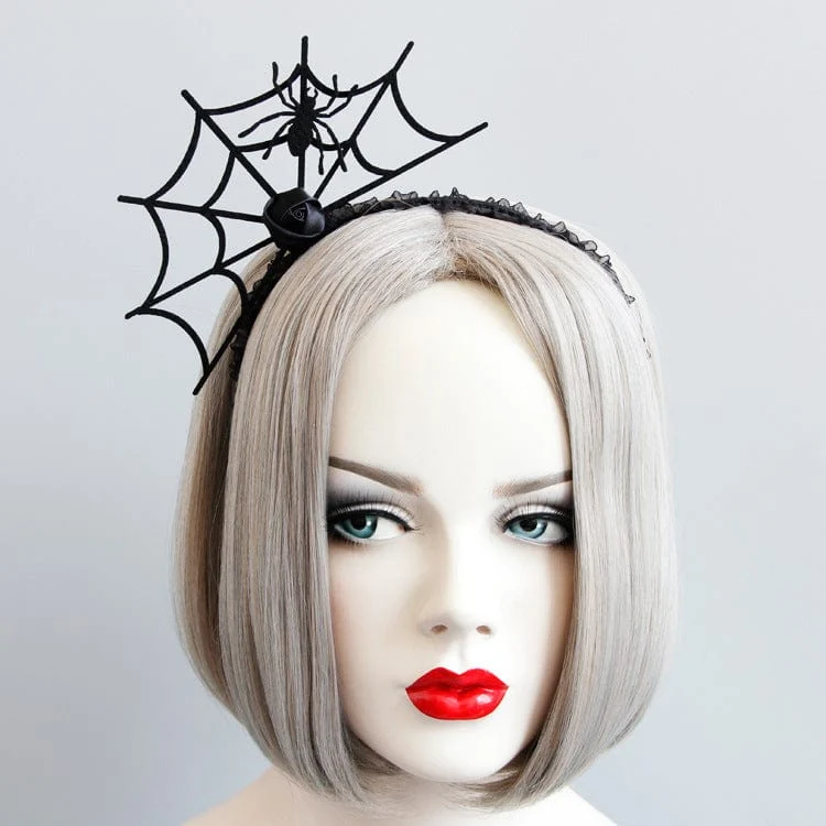 Gothic Spinnennetz Kopfbedeckung für Damen