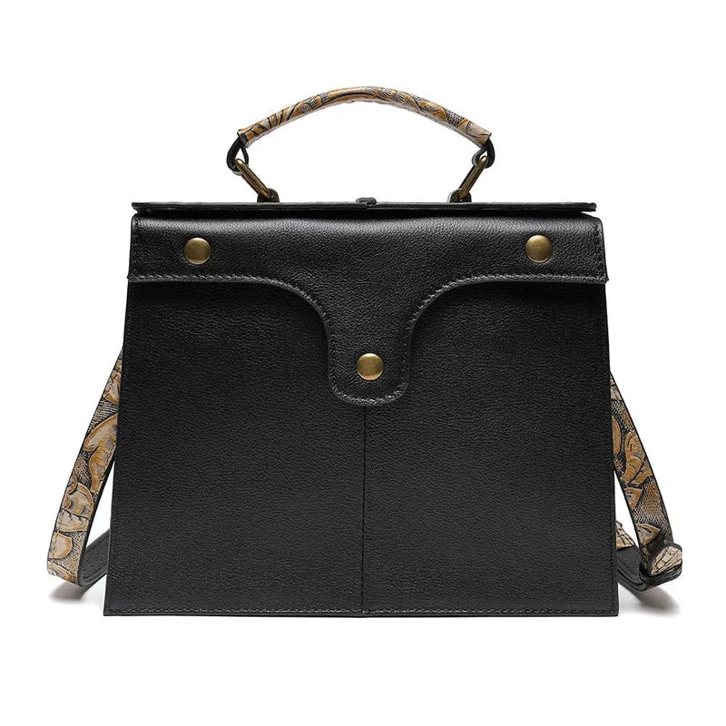 Unisex Steampunk Gear Spleißtasche mit Prägung