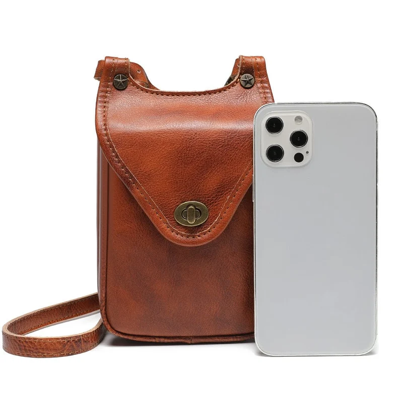 Damen-Steampunk-Minitasche mit Riegel