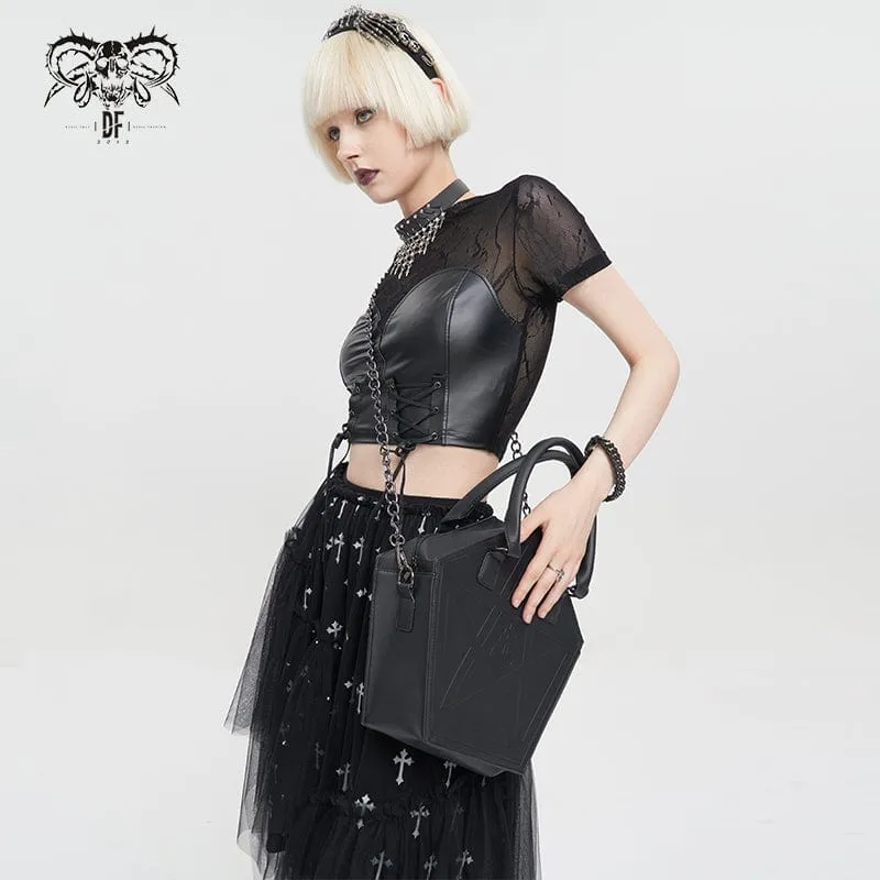 Punk-Pentagon-Tasche für Damen