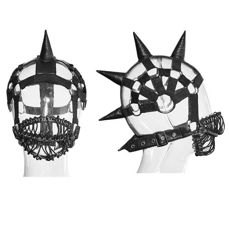 Steampunk Strappy Subulate Elastische Maske