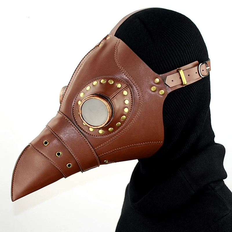 Steampunk Stitch Splice Schnabelmaske