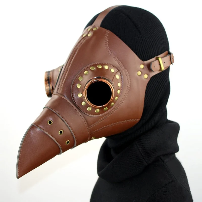 Steampunk Stitch Splice Schnabelmaske