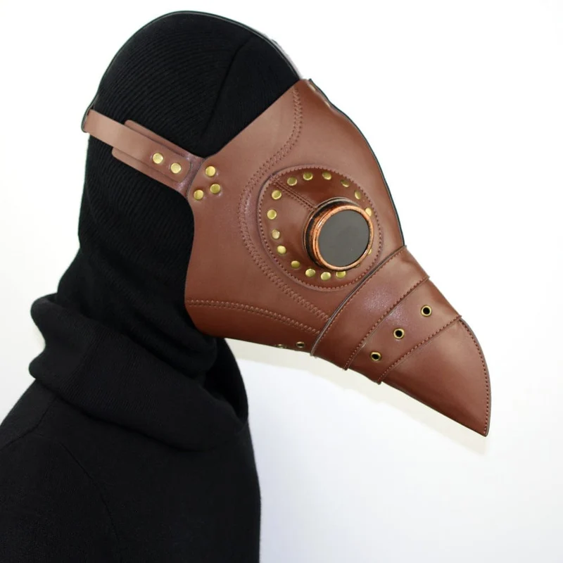 Steampunk Stitch Splice Schnabelmaske