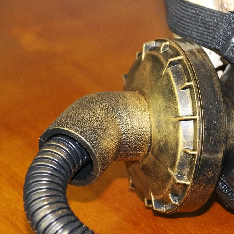Steampunk Wired Cosplay Gasmaske