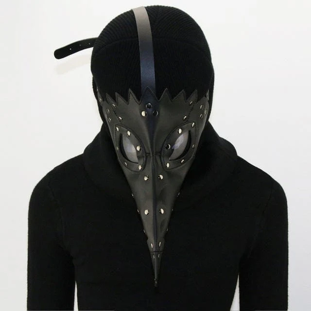 Steampunk Crest Nailed Splice Halloween-Maske