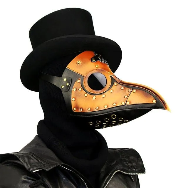 Steampunk Double Color Spleißschnabelmaske