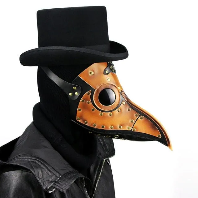 Steampunk Double Color Spleißschnabelmaske