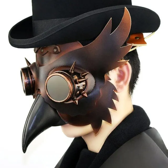 Steampunk Vogelmaske mit Farbverlauf