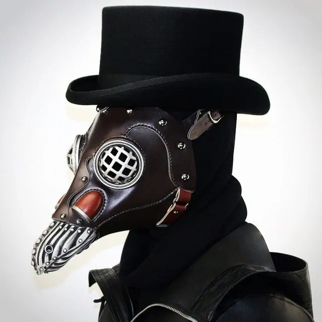 Steampunk Pest Arzt Schnabelmaske