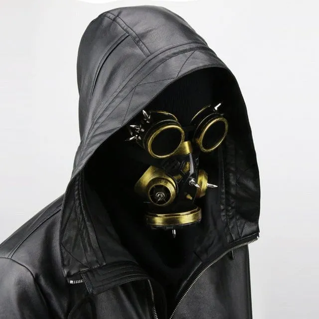 Steampunk Goggles Rivets Spleißmaske